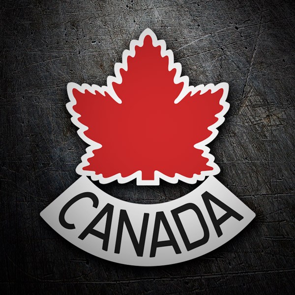 Aufkleber: Canada