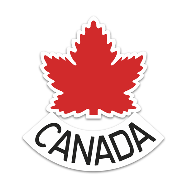 Aufkleber: Canada