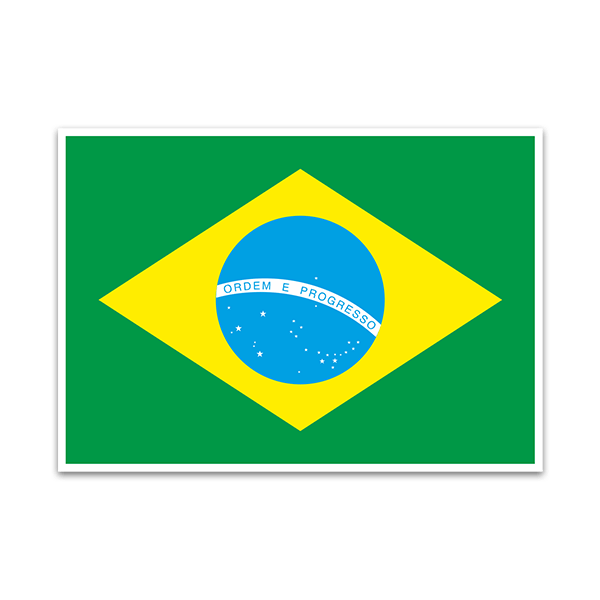 Aufkleber: Brazil