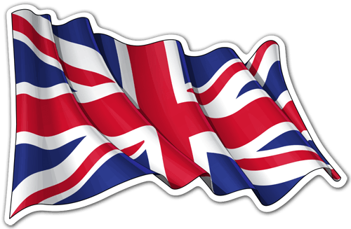Aufkleber: UK Fahnenschwingen