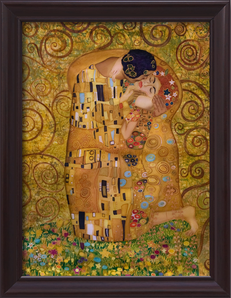 Wandtattoos: Stell dir Klimt's Kuss vor