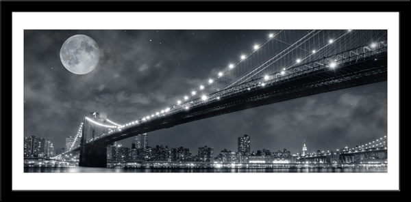 Wandtattoos: Big Bridge Nacht