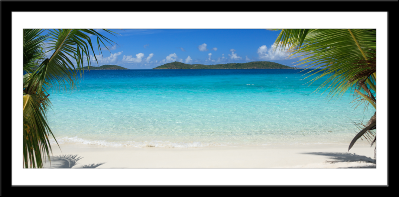 Wandtattoos: Bild Caribbean Beach