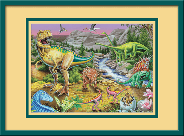 Kinderzimmer Wandtattoo: Der Tyrannosaurus rex