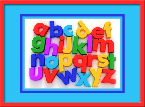 Kinderzimmer Wandtattoo: Alphabet I