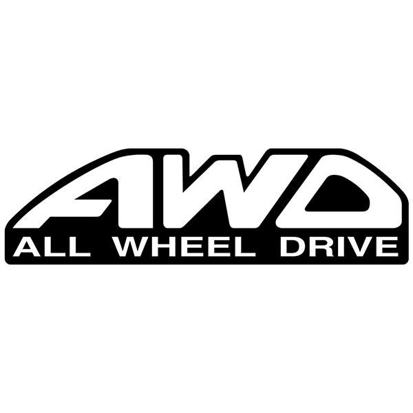 Aufkleber: All wheel drive