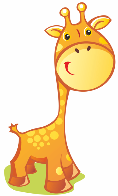 Kinderzimmer Wandtattoo: Giraffe