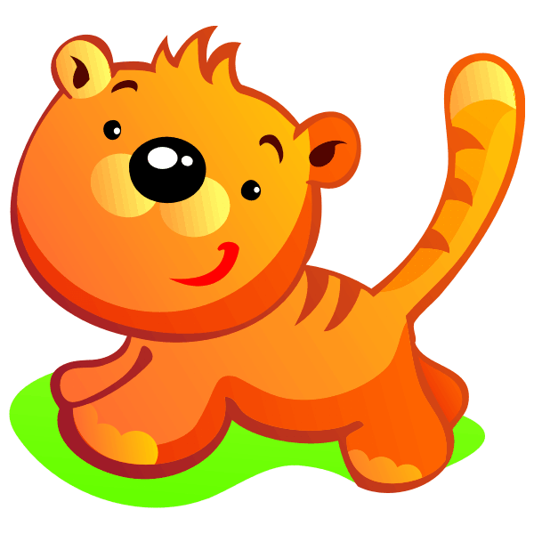 Kinderzimmer Wandtattoo: Tiger
