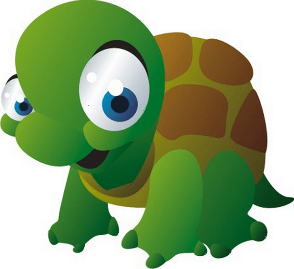 Kinderzimmer Wandtattoo: Turtle