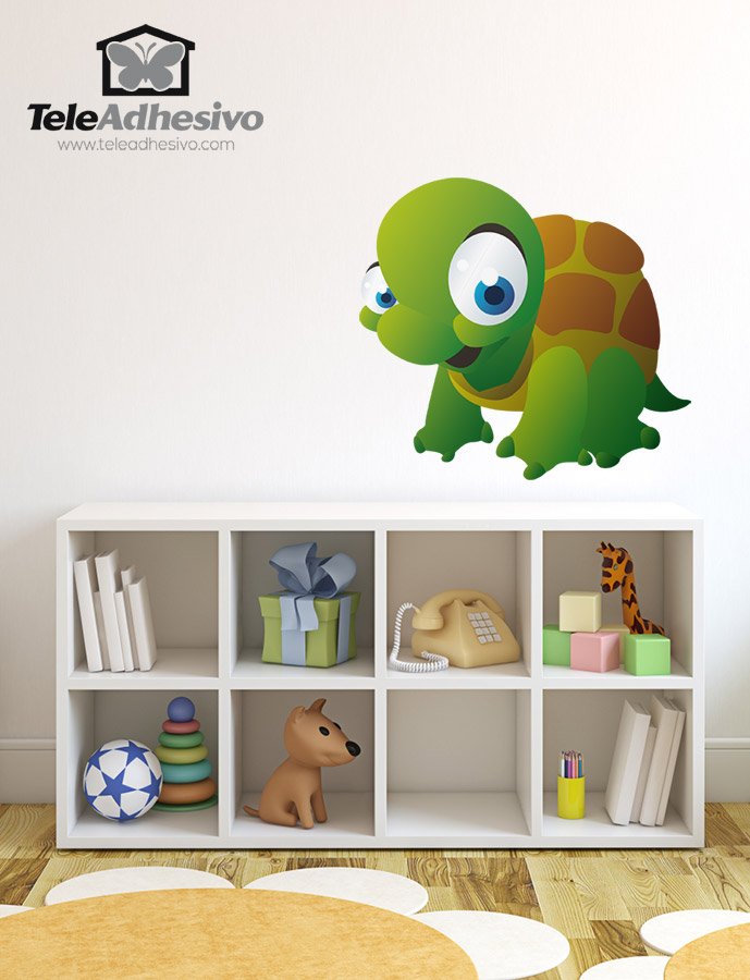 Kinderzimmer Wandtattoo: Schildkröte