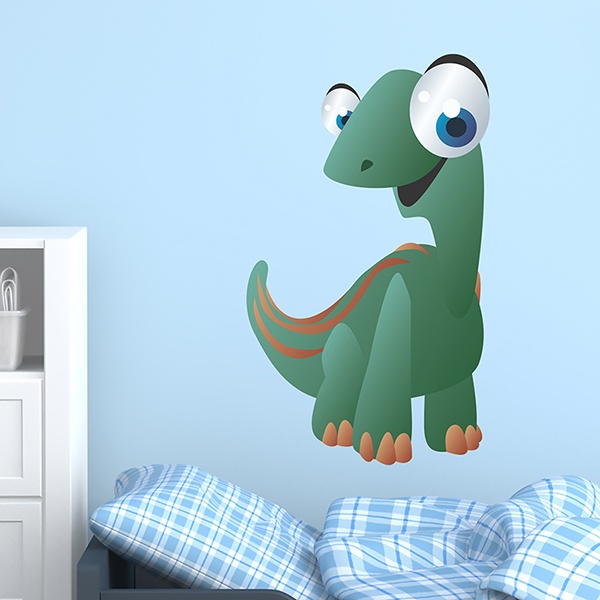Kinderzimmer Wandtattoo: Baby Dinosaurier