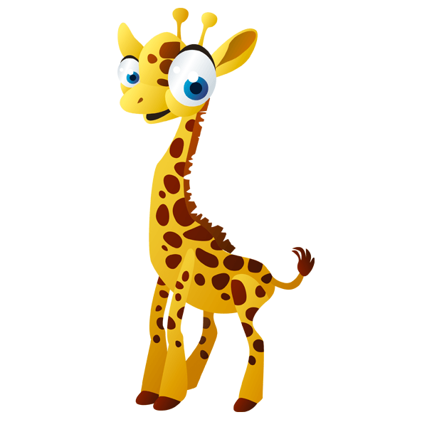 Kinderzimmer Wandtattoo: Giraffe