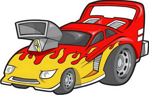 Kinderzimmer Wandtattoo: Car 3
