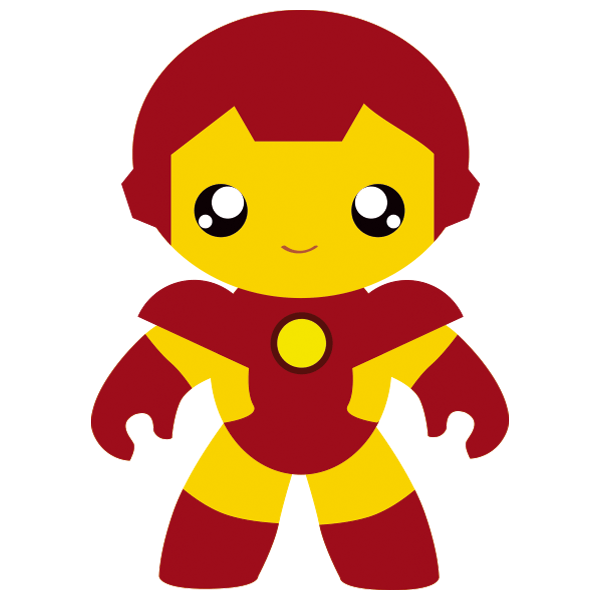 Kinderzimmer Wandtattoo: Iron man