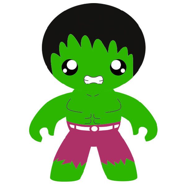 Kinderzimmer Wandtattoo: Hulk kind