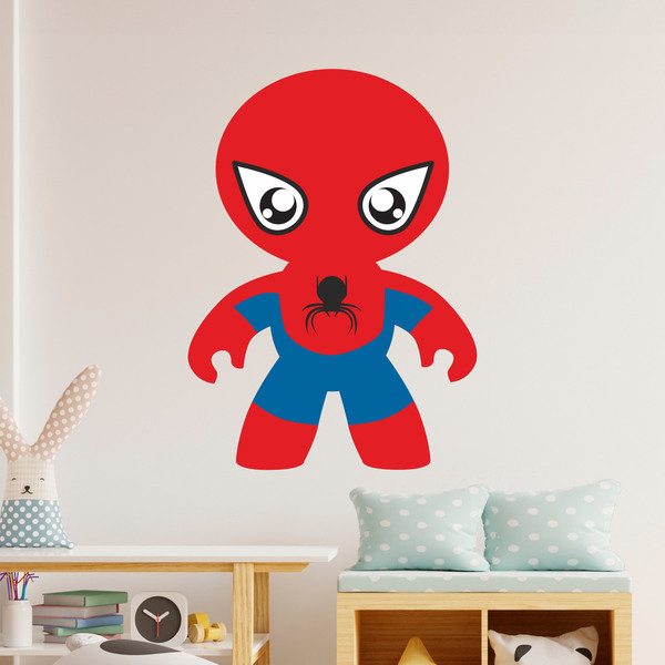 Kinderzimmer Wandtattoo: Kind Spiderman