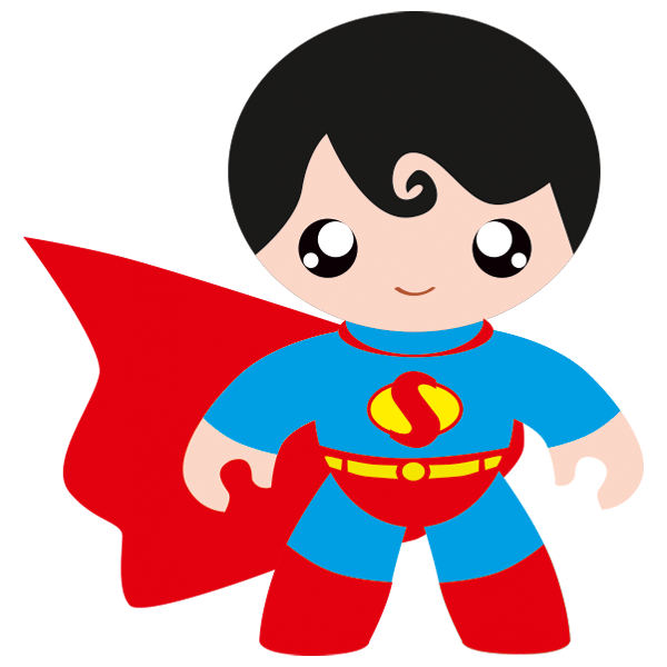 Kinderzimmer Wandtattoo: Superman Kind