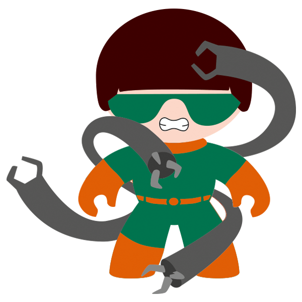 Kinderzimmer Wandtattoo: Male Tentacles