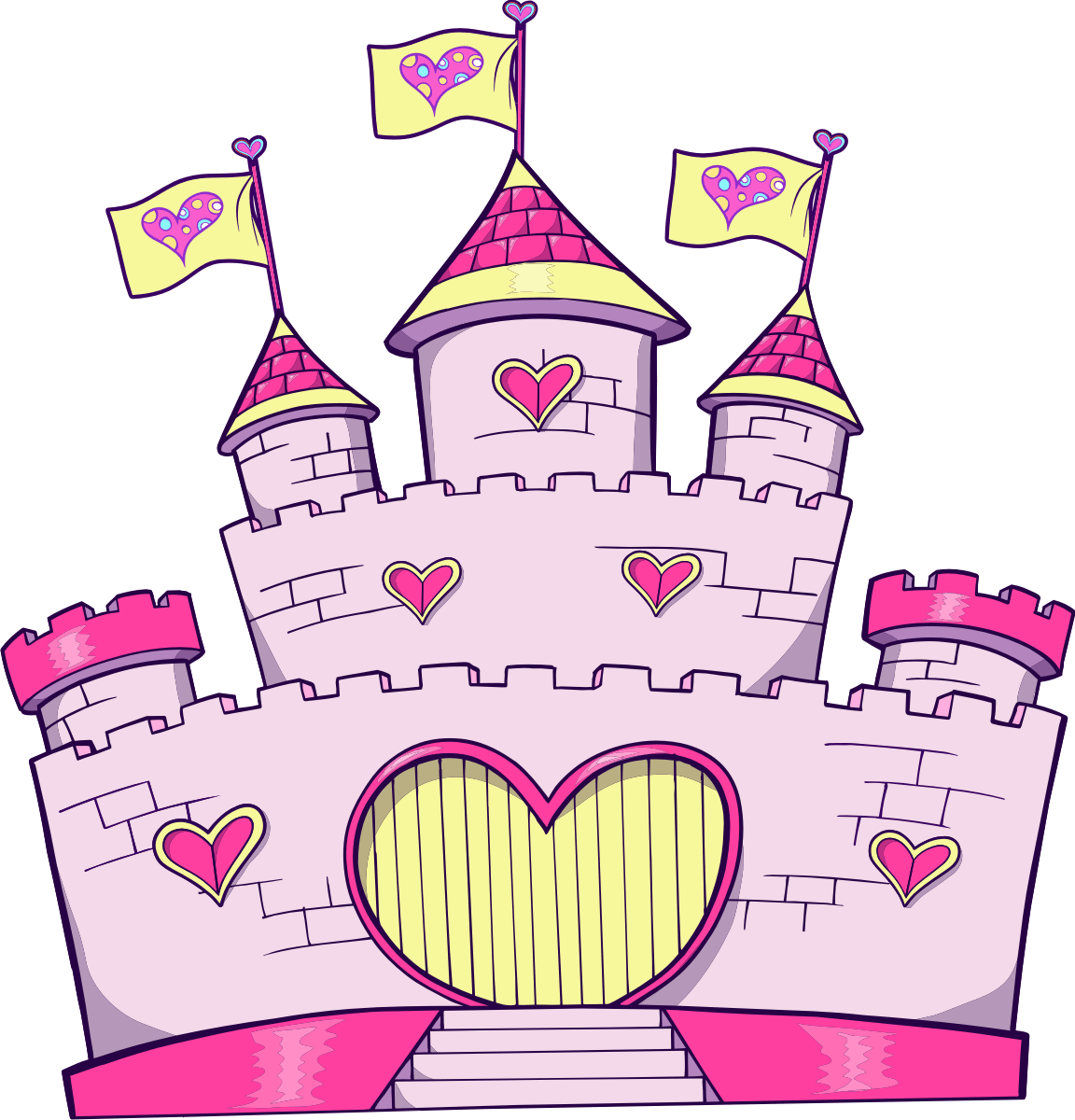 Kinderzimmer Wandtattoo: Castle 2