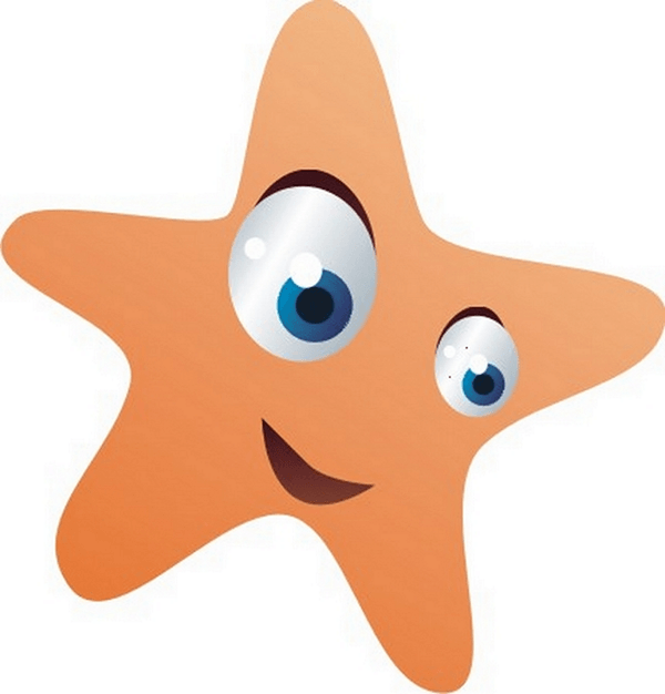 Kinderzimmer Wandtattoo: Starfish