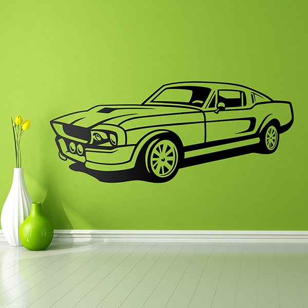 Wandtattoos: Ford Mustang Shelby