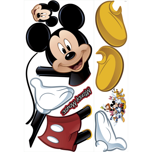 Kinderzimmer Wandtattoo: Micky Maus Wandtattoo