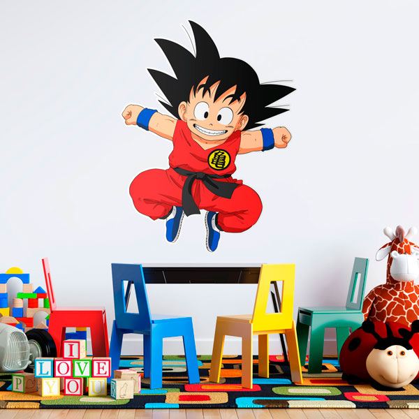 Kinderzimmer Wandtattoo: Dragon Ball Son Goku