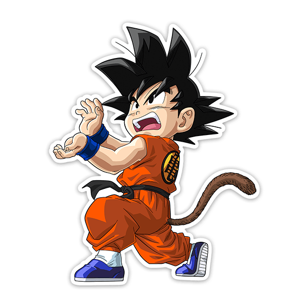 Kinderzimmer Wandtattoo: Dragon Ball Goku Vitalwelle