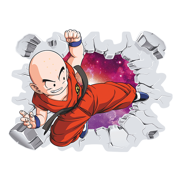 Kinderzimmer Wandtattoo: Dragon Ball Krillin