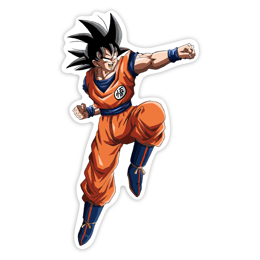 Aufkleber: Son-Goku Fliegender Schlag