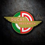 Aufkleber: Ducati meccanica 3