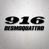Aufkleber: Ducati 916 Desmoquattro 2