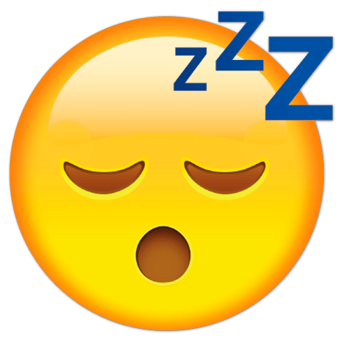 Wandtattoos: Sleeping Gesicht