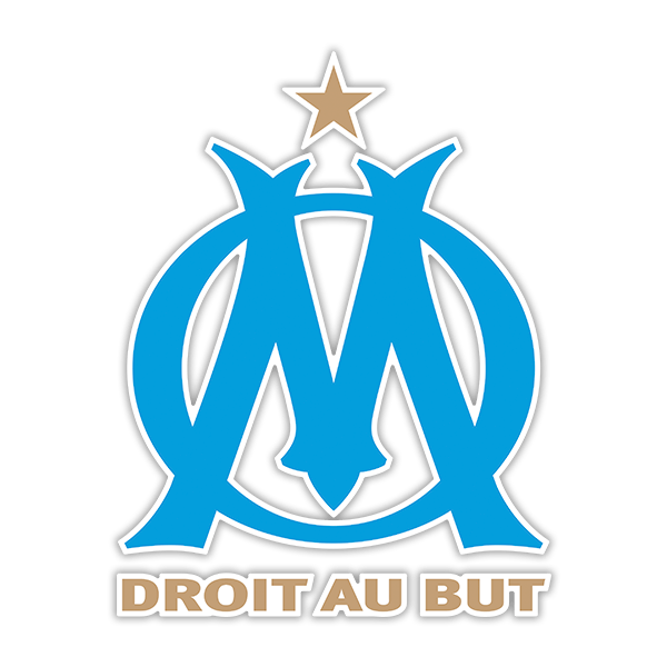 Wandtattoos: Olympique de Marseille Wappen