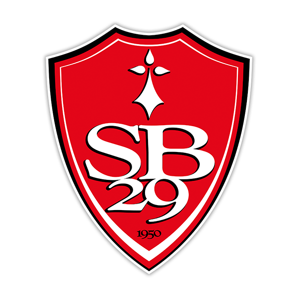 Wandtattoos: Schild Stade Brest 29