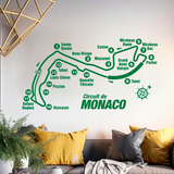 Wandtattoos: Rennstrecke durch Monaco 3