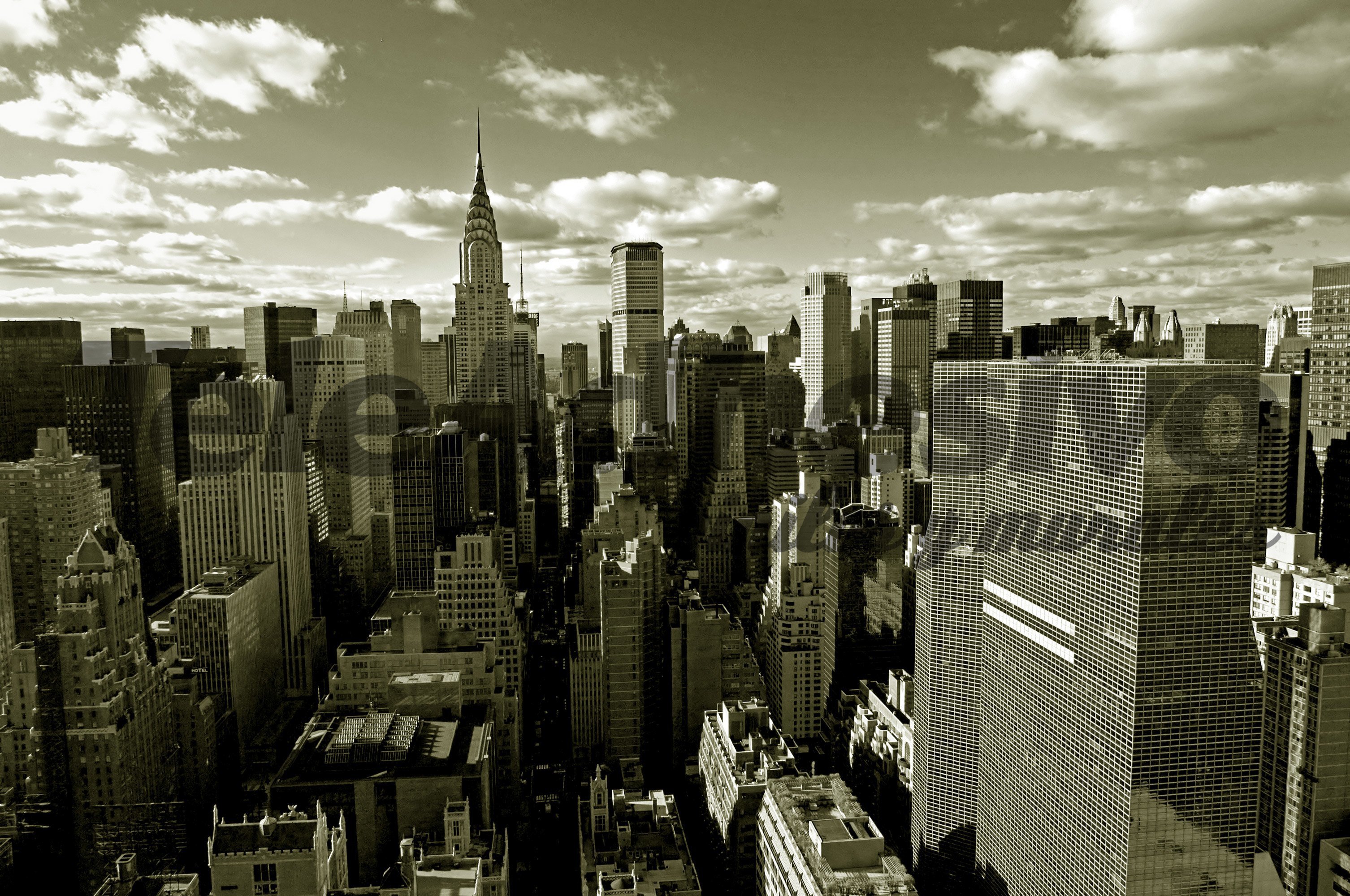 Fototapeten: New York aus der Luft