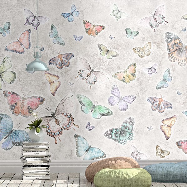 Fototapeten: Schmetterling Collage 0