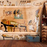 Fototapeten: Altägyptische Gemälde 2