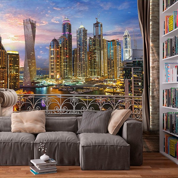 Fototapeten: Skyline von Dubai 0