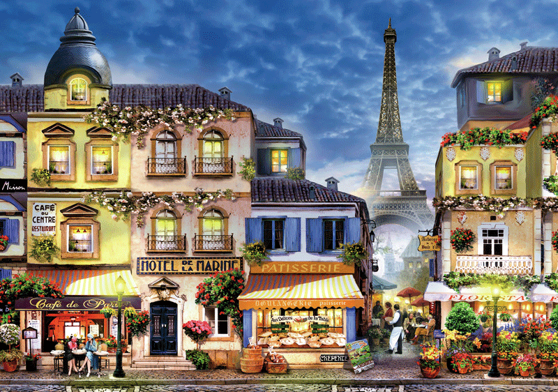Fototapeten: Straßen von Paris