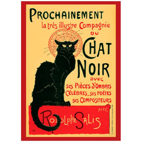 Fototapeten: Chat Noir