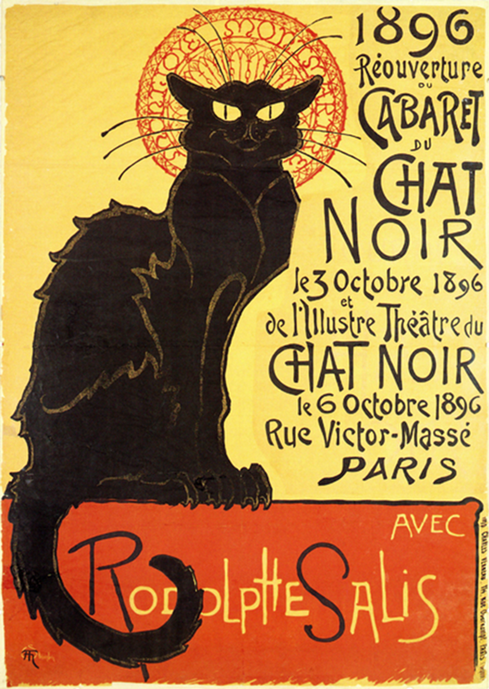 Wandtattoos: Le Chat Noir