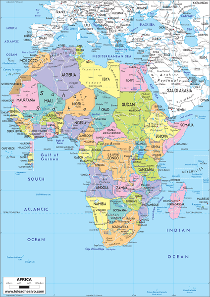 Fototapeten: Africa Political 1