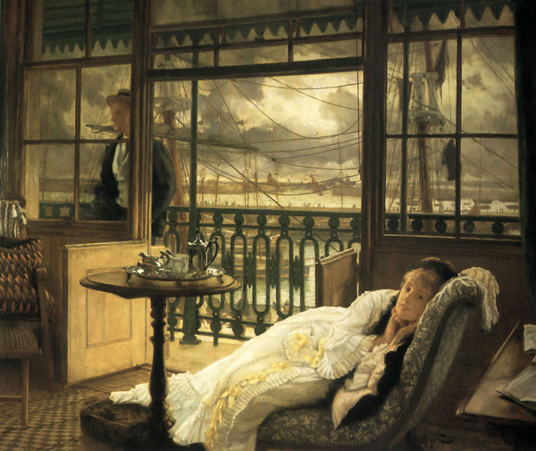 Fototapeten: Eines vorbeifahrenden Sturm_Tissot