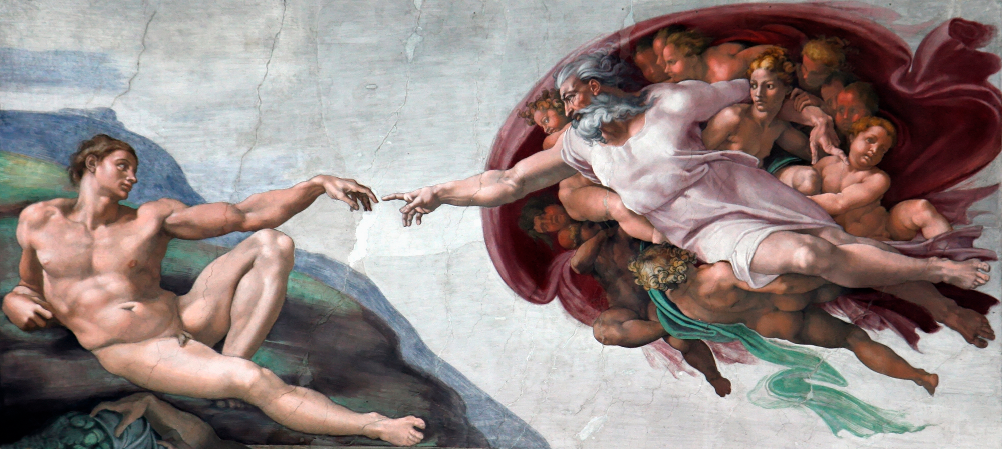 Fototapeten: Schaffung von Adam_Michelangelo