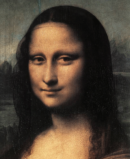 Fototapeten: Mona Lisa (Detail)_Da Vinci