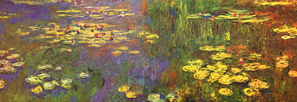 Fototapeten: Wasser plantes_Monet