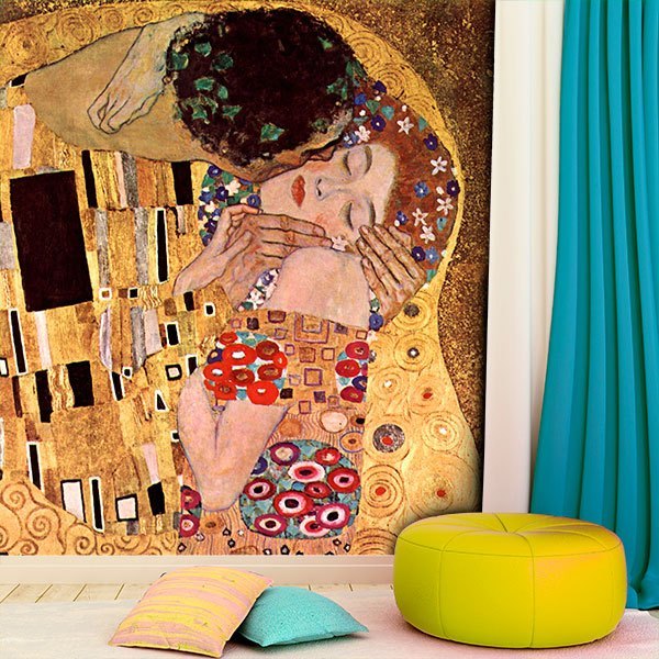 Fototapeten: Der Kuss_Klimt