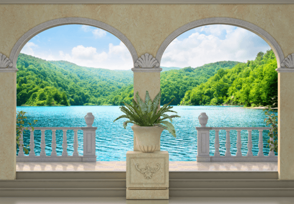 Fototapeten: Lake und Vegetation